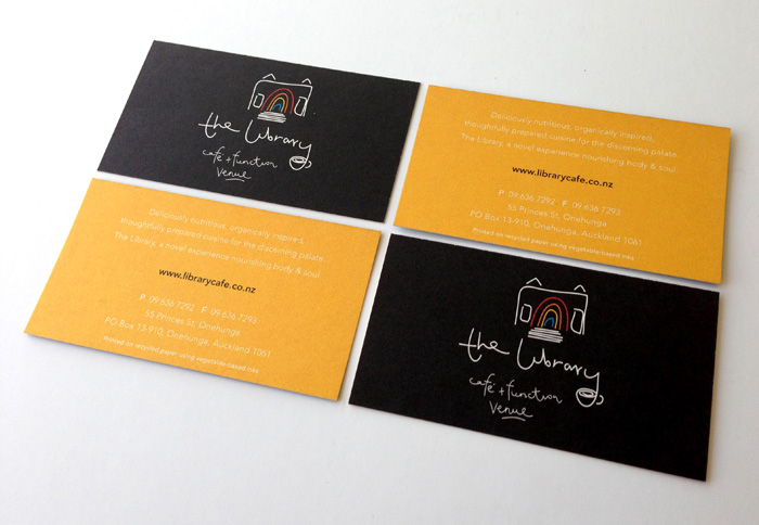 Cafe Business Cards