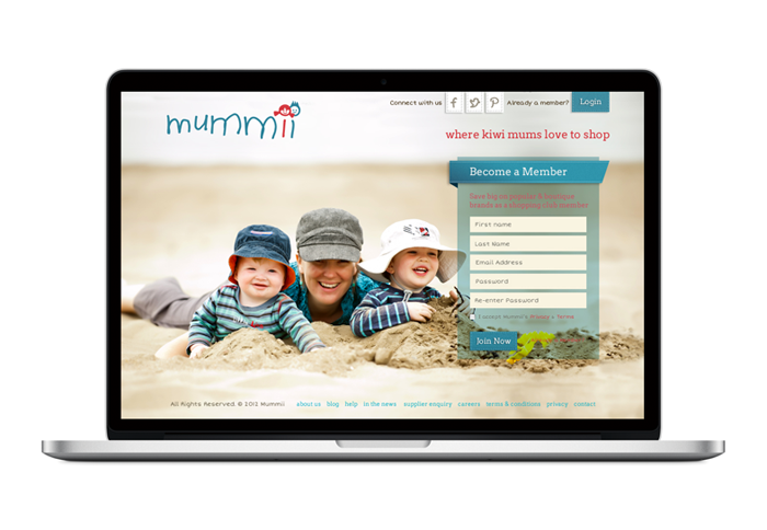Mummii Magento E-Commerce Website Design Duffy Design